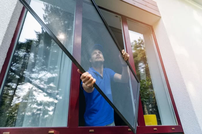 insect screen installation